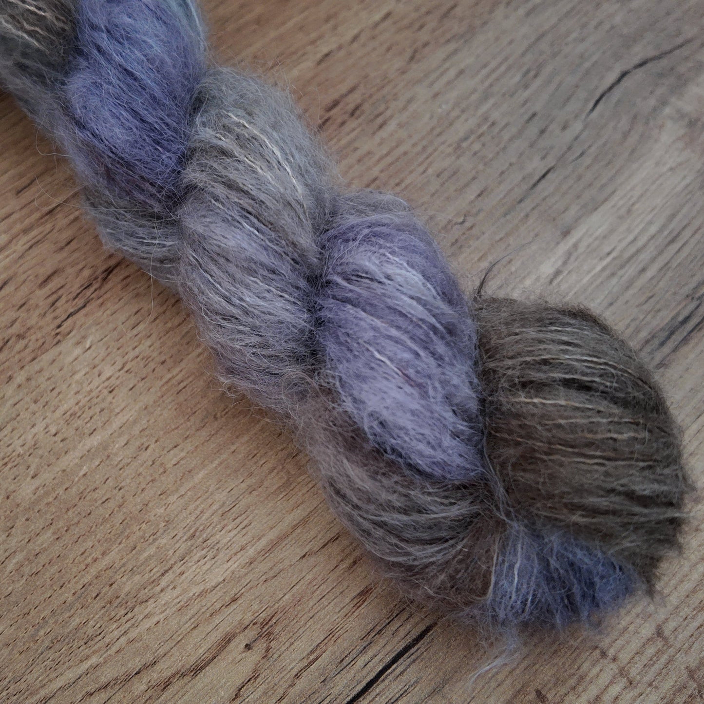 Echeveaux Alpaga/Soie teints à la main • Edition unique