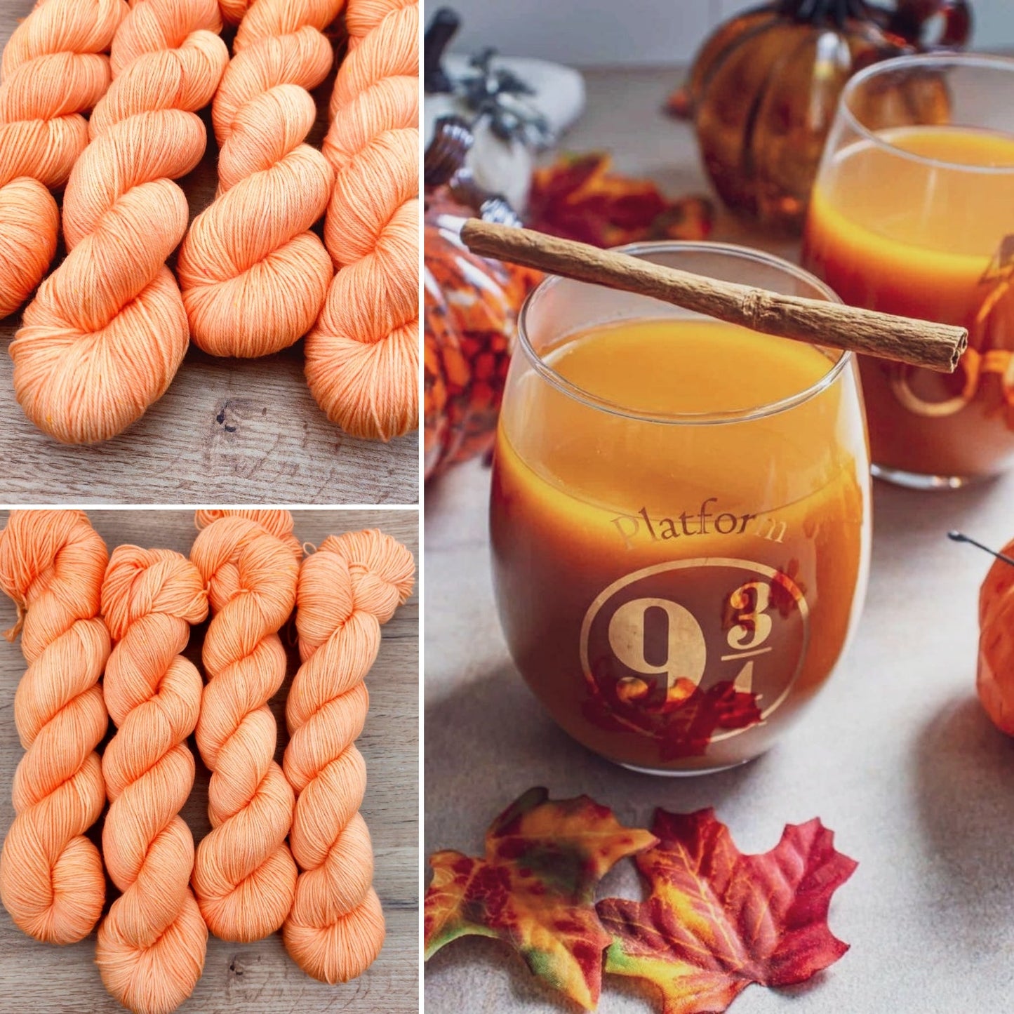 Écheveaux en pré-commande • Jus de citrouille