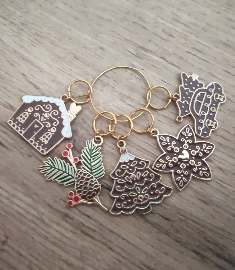 Set d'anneaux marqueurs • Christmas time