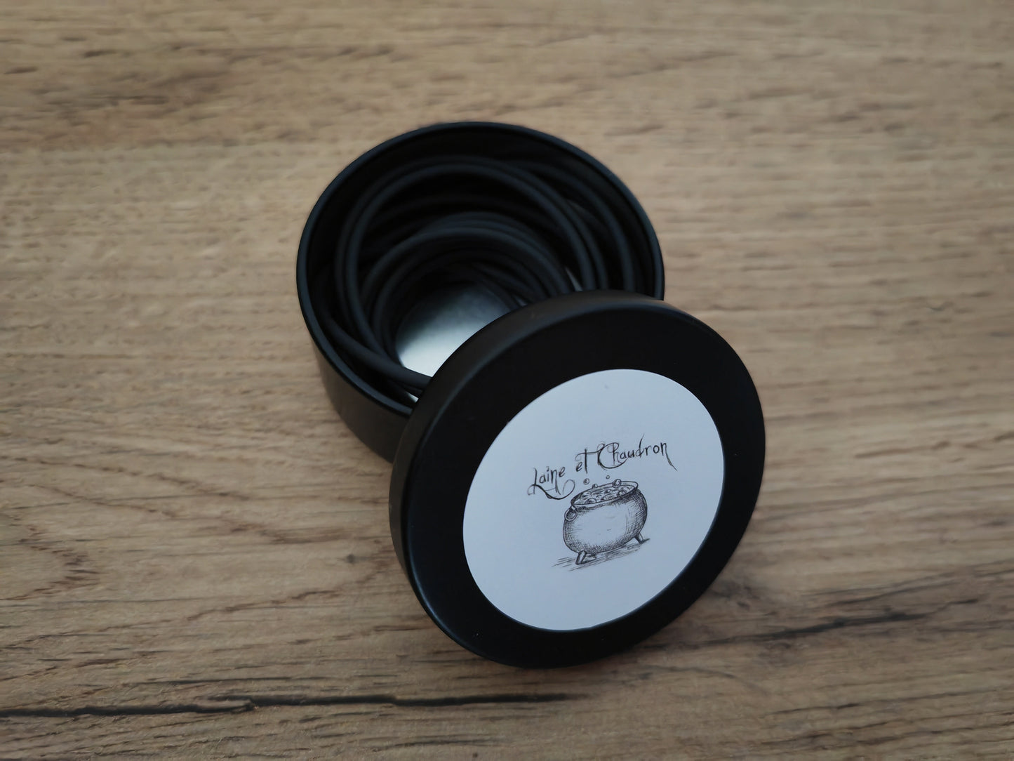 Fils de mise en attente • Noir mat