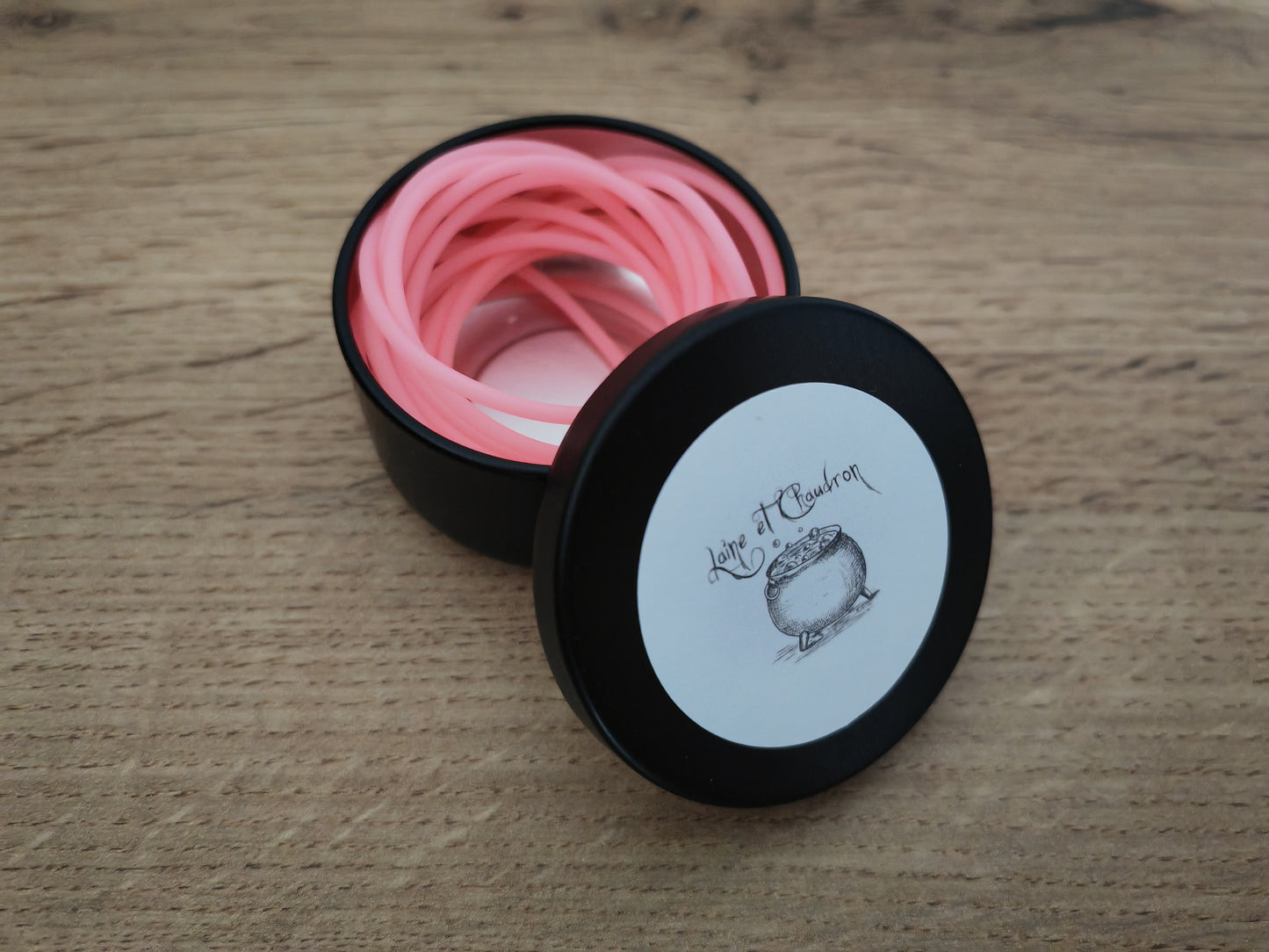 Fils de mise en attente • Rose