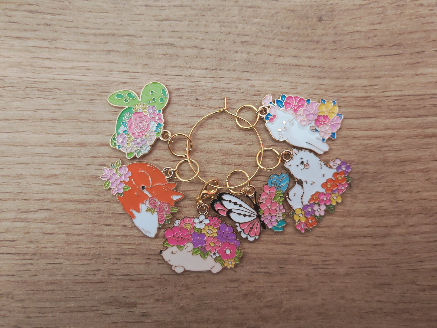 Set marqueurs • Animaux fleuris