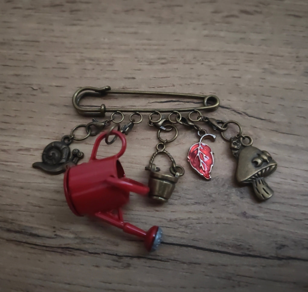 Epingle d'anneaux marqueurs • Promenade au jardin