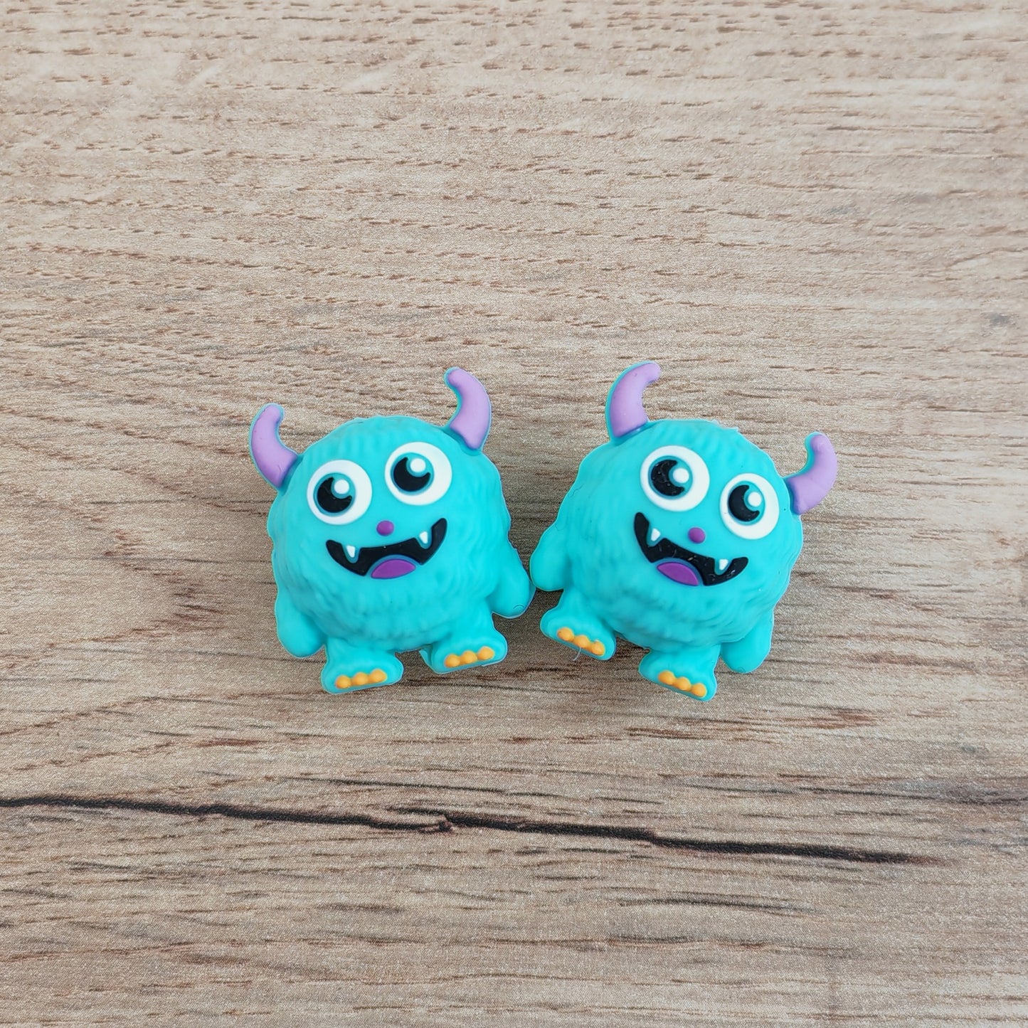 Embouts pour aiguilles • Monstres bleus