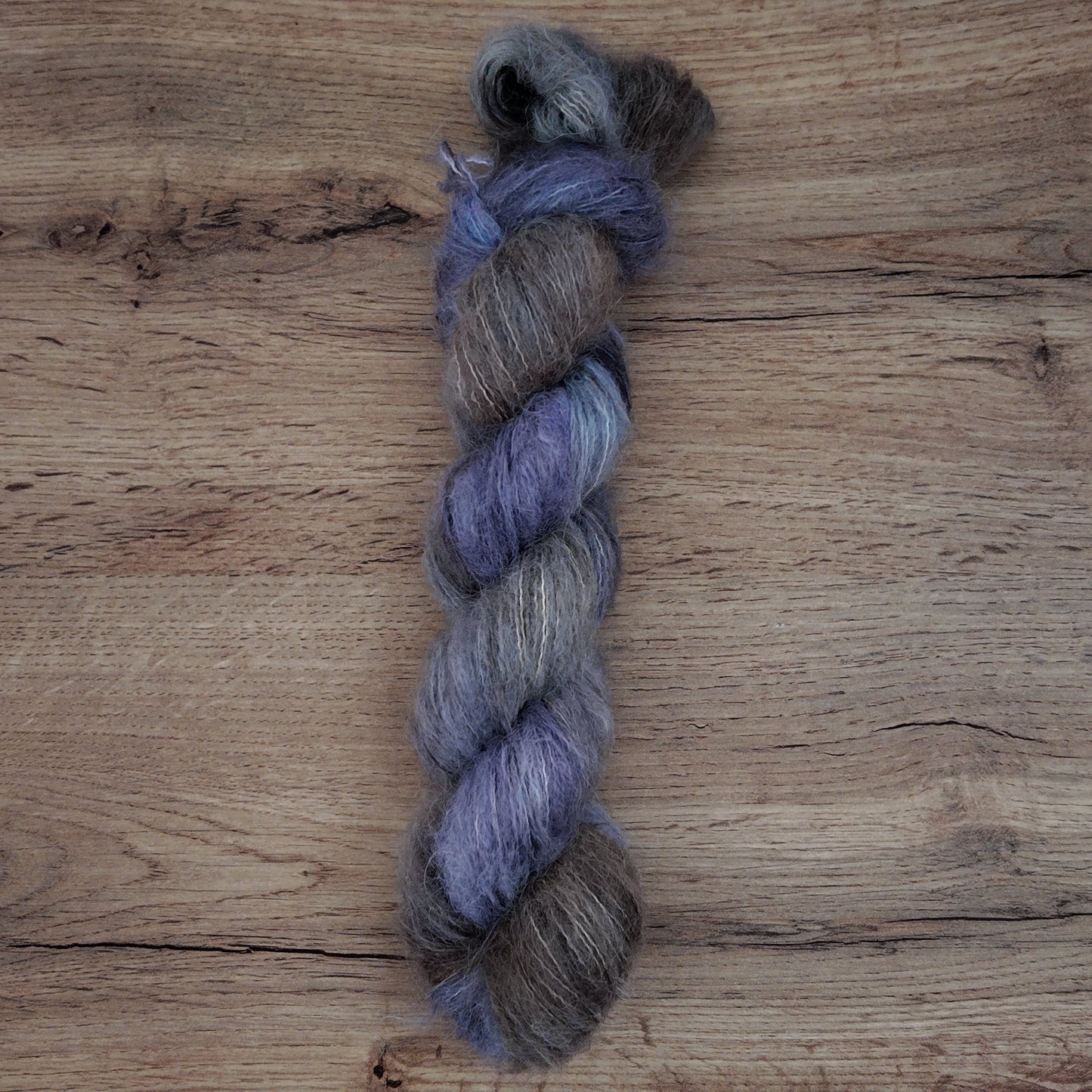 Echeveaux Alpaga/Soie teints à la main • Edition unique