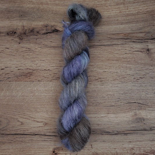 Echeveaux Alpaga/Soie teints à la main • Edition unique