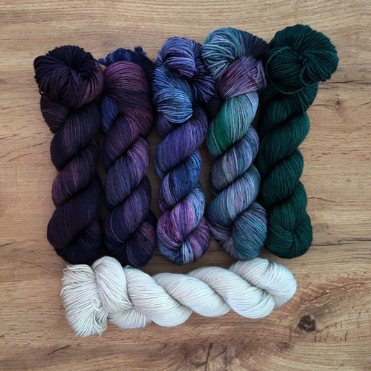 Kit châle "Noctis & Lux" Arsmirabilia • Fade
