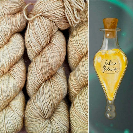 Echeveaux de laine teints à la main - Felix Felicis