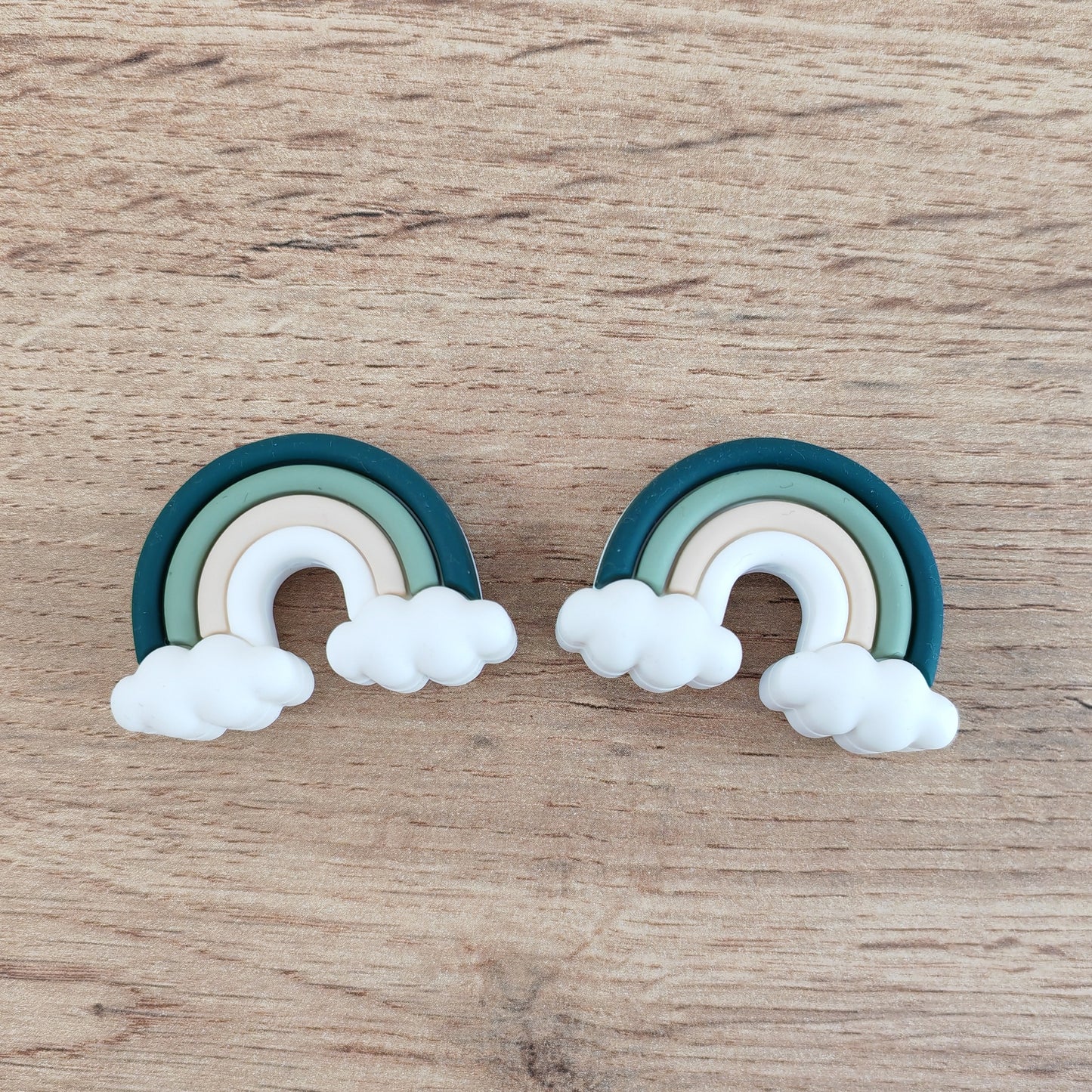 Embouts pour aiguilles • Arc-en-ciel vert
