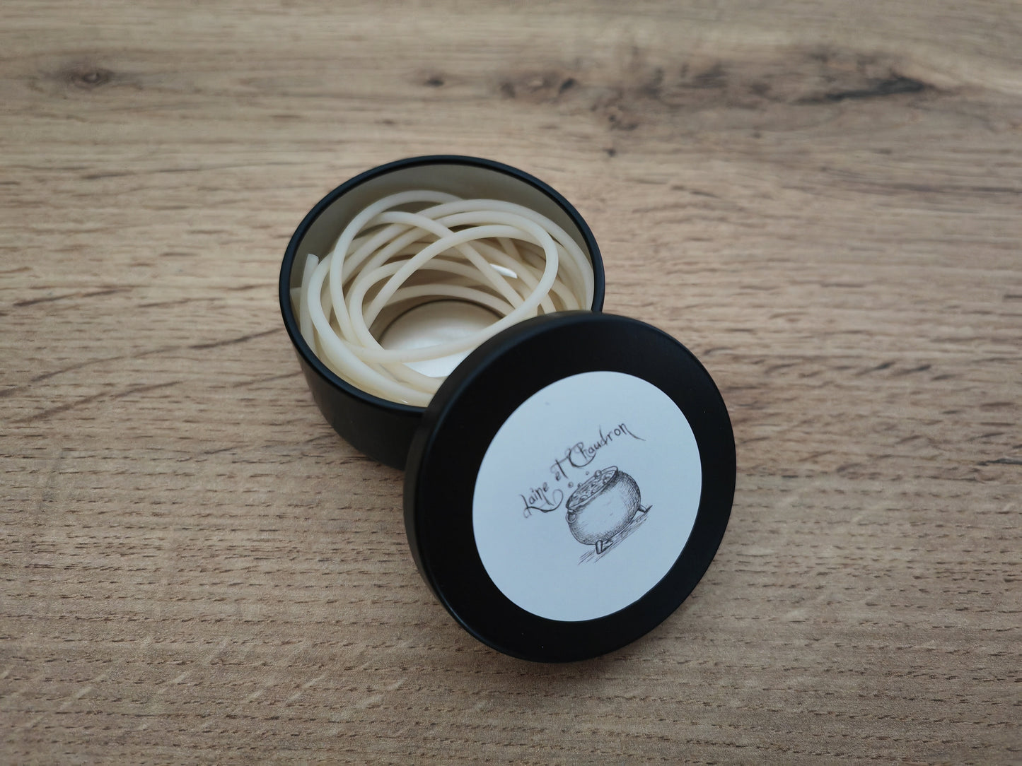 Fils de mise en attente • Blanc cassé