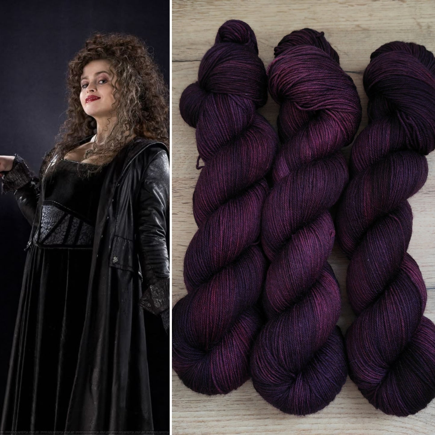 Écheveaux en pré-commande • Bellatrix Lestrange