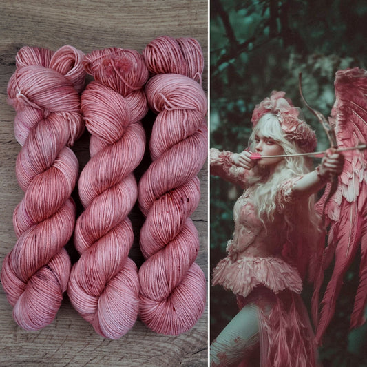Écheveaux de laine teints à la main • Aphrodite