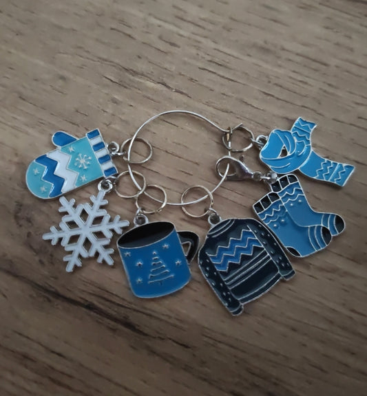 Set d'anneaux marqueurs • Christmas time