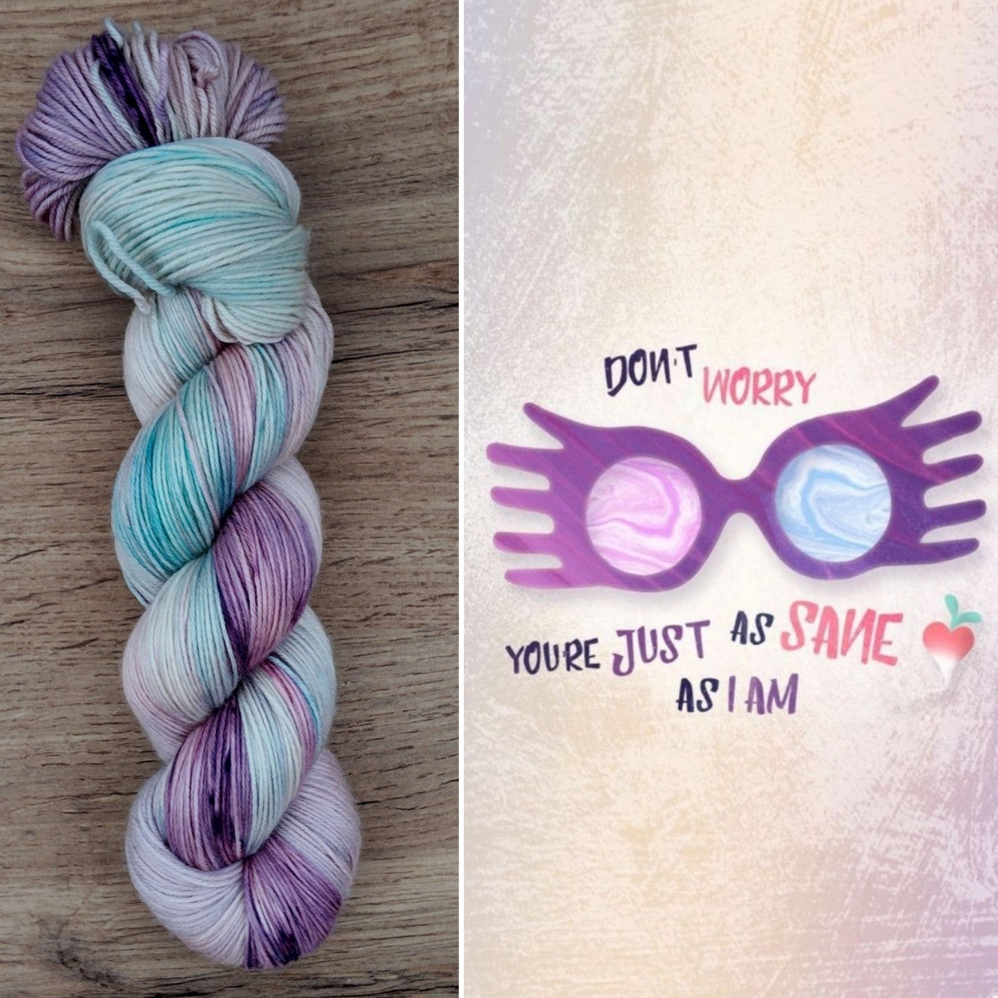 Écheveaux de laine teints à la main • Le Chicaneur