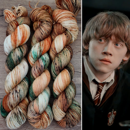 Écheveaux de laine teints à la main • Ronald Weasley