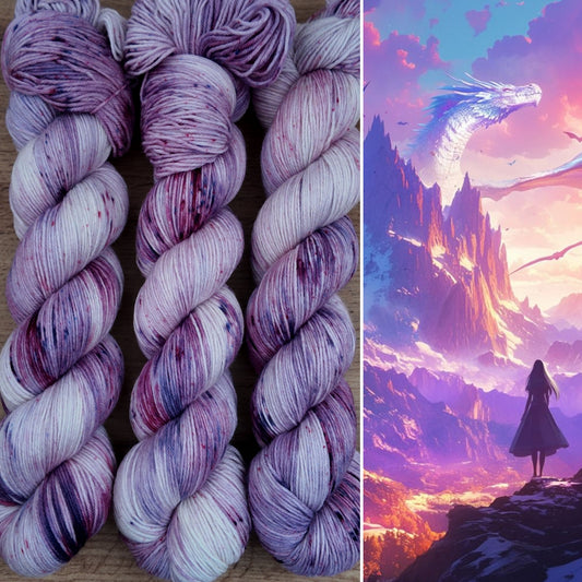 Écheveaux en pré-commande • Purple Dragon