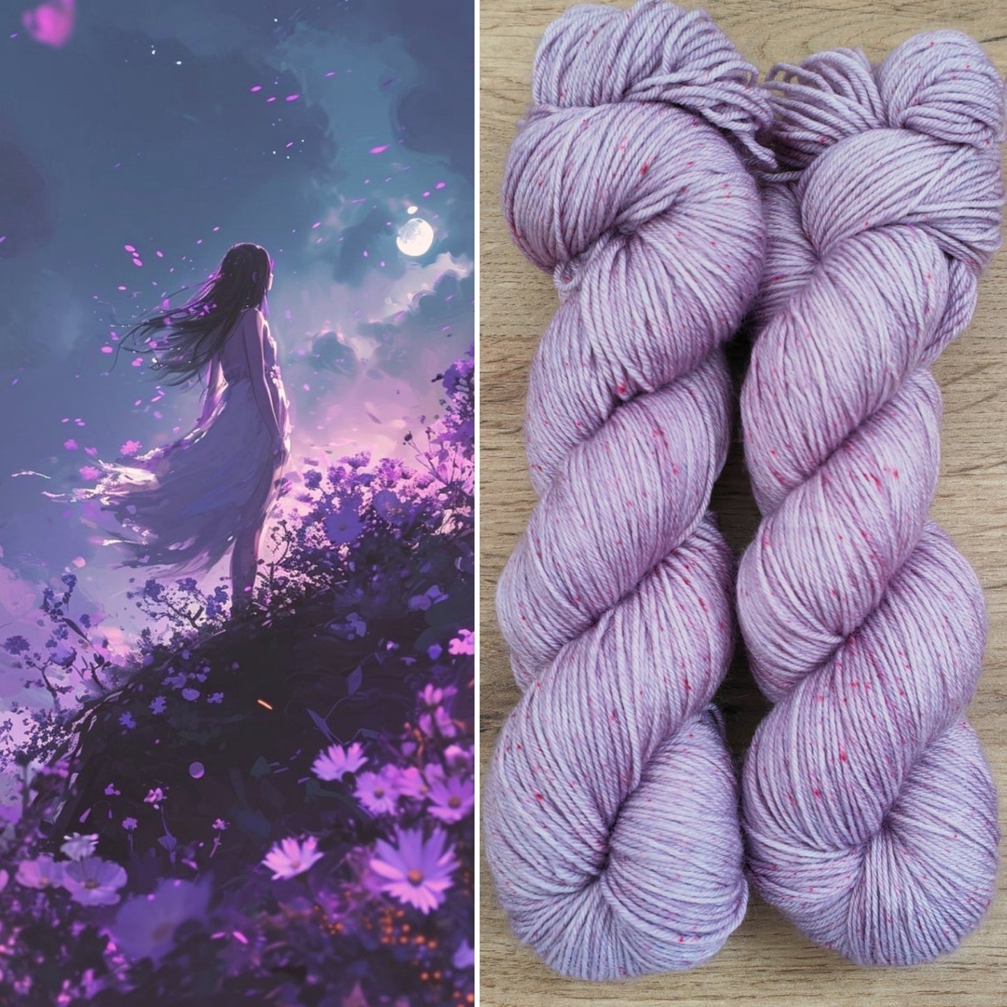 Écheveaux de laine teints à la main • Dreamer